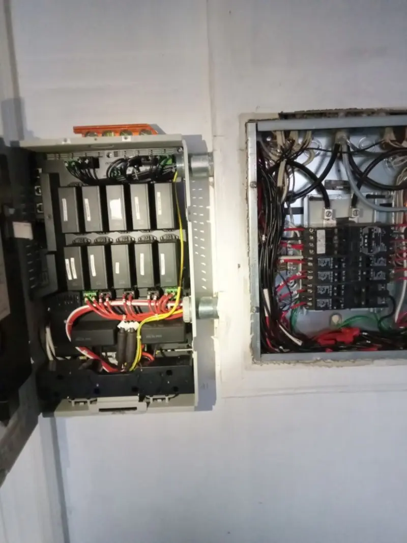 Electrical panel upgrade completed for Indoor Lighting Installation in Capitol Heights